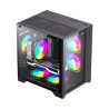 Gamemax Case | INFINITY MINI BK | M-ATX