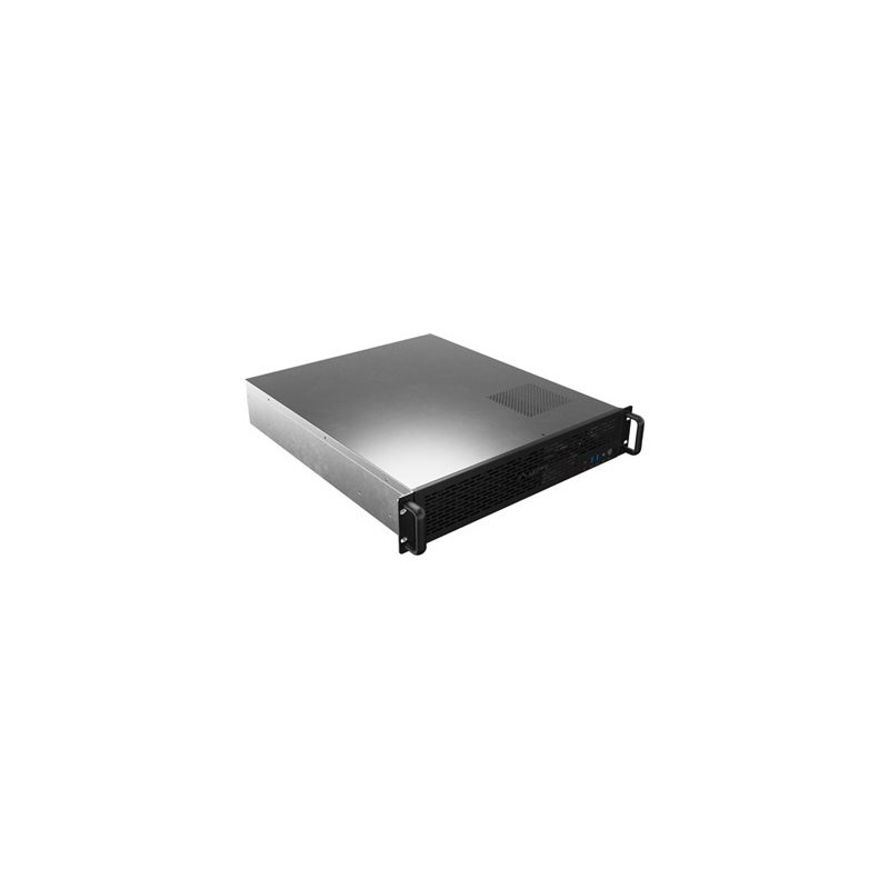 Lanberg Rackmount Server Chassis ATX 520/12 19"/2U | SC01-5202-12B | Black