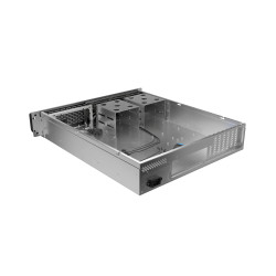 Lanberg Rackmount Server Chassis ATX 520/12 19"/2U | SC01-5202-12B | Black