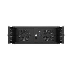 Lanberg Rackmount server chassis ATX 520/12 19"/4U | SC01-5204-12B