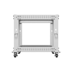 Lanberg Open Rack 19" 9U, adjustable | OR01-6109-S | 65.7 x 60 x 57.7 cm | Gray