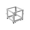 Lanberg Open Rack 19" 9U, adjustable | OR01-6109-S | 65.7 x 60 x 57.7 cm | Gray