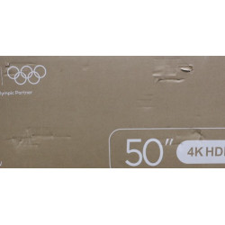 SALE OUT. TCL 50V6C 50" (126 cm) LED 4K TV | TCL LED 4K TV | 50V6C | 50 | Smart TV | Google TV | UHD | Black | DAMAGED PACKAGING