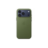 Apple Back cover | Apple | iPhone 17 Pro Max | Silicone | Green | TechWoven Case with MagSafe