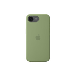 Apple iPhone 17e Silicone Case with MagSafe Light Moss | Apple