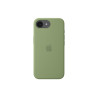 Apple iPhone 17e Silicone Case with MagSafe Light Moss | Apple