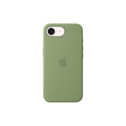 Apple iPhone 17e Silicone Case with MagSafe Light Moss | Apple