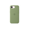 Apple iPhone 17e Silicone Case with MagSafe Light Moss | Apple