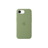 Apple iPhone 17e Silicone Case with MagSafe Light Moss | Apple