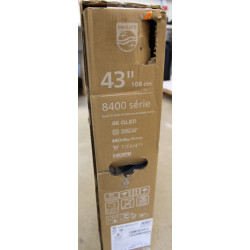 SALE OUT. Philips 43PUS8450/12 43" (108cm) 4K QLED Ambilight TV | Philips 4K QLED Ambilight TV | 43PUS8450/12 | 43 | Smart TV | 