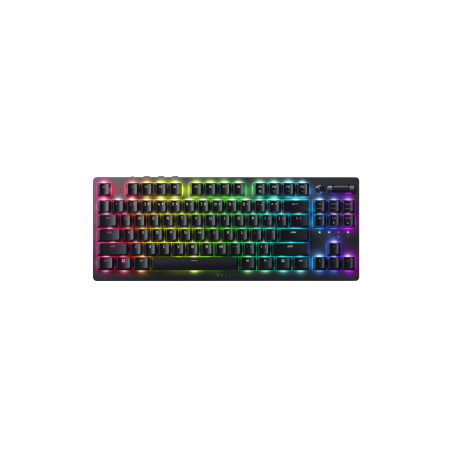 Razer | Deathstalker V2 Pro | Gaming Keyboard | Wireless/Wired | Bluetooth | RGB LED light | Wireless connection | Cyrillic | Bl