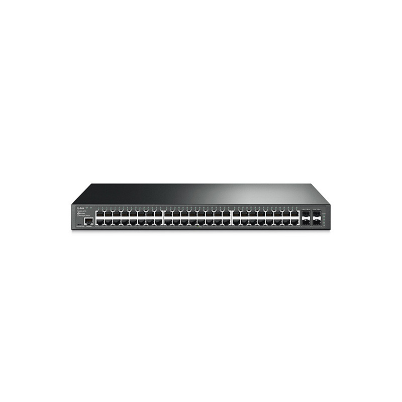 TP-LINK | Switch | T2600G-52TS | Managed L2 | Rackmountable | Gigabit Ethernet (copper) ports quantity 48 | SFP ports quantity 4