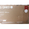 SALE OUT. | LG 43QNED80A3A | 43 | Smart TV | webOS 25 | UHD | Black | DAMAGED PACKAGING