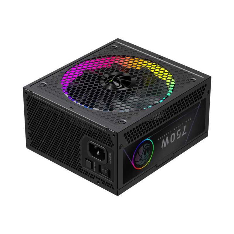 Gamemax PSU | RGB 750G | 750 W | Gold | Full Modular