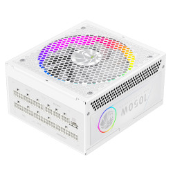 Gamemax PSU | RGB 1050G WH | 1050 W | Gold | White | Full Modular