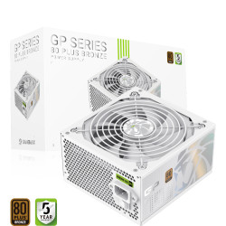 Gamemax PSU | GP 750B WH | 750 W | Bronze | White | Non-Modular