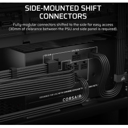Corsair Fully Modular ATX Power Supply (EU) | RM750x SHIFT | 750 W | Black