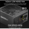 Corsair Fully Modular ATX Power Supply (EU) | RM1000x SHIFT | 1000 W | Black