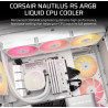 Corsair Liquid CPU Cooler | 360 RS ARGB | White