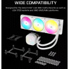 Corsair Liquid CPU Cooler | 360 RS ARGB | White