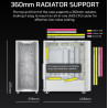 Corsair PC Case | 3200D RS | White | Mid-Tower