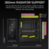 Corsair PC Case | 3200D RS | Smoke | Mid-Tower