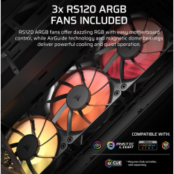 Corsair PC Case | 3200D RS ARGB | Smoke | Mid-Tower