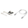 Digitus | IEEE 1394a Interface Card, PCI express, 4 Port 1x ext. 1394mini, 2x ext./1x int. 1394a Ports | DS-30201-5