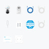 Reolink | 4K Smart WiFi Camera with Auto Tracking | E Series E560 | PTZ | 8 MP | 2.8-8mm | IP65 | H.265 | Micro SD, Max. 512 GB