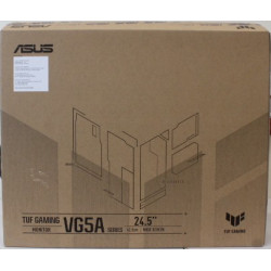 SALE OUT. | Asus TUF Gaming VG259QMRL5A | 24.5 " | Fast IPS | 16:9 | 310 Hz | 1 ms | 1920 x 1080 pixels | 400 cd/m | HDMI ports 