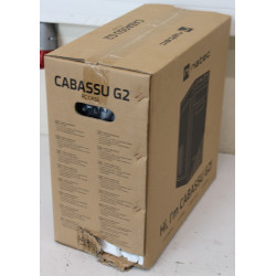 SALE OUT. Natec Cabassu G2 PC case Midi Tower, Black | Natec | PC case | Cabassu G2 | Black | Midi Tower | DAMAGED PACKAGING