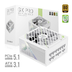 Gamemax PSU | GX PRO 750G WH | 750 W | Gold | Modular