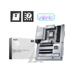 MSI PRO Z890-S WIFI PZ | Processor family Intel | Processor socket LGA1851 | DDR5 | Supported hard disk drive interfaces SATA, M