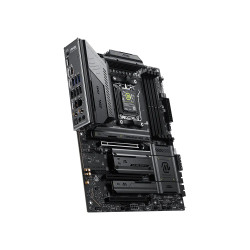 MSI MAG X870E TOMAHAWK MAX WIFI | Processor family AMD | Processor socket AM5 | DDR5 | Supported hard disk drive interfaces SATA