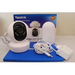 SALE OUT. Reolink E Series E540 Smart 5MP PTZ WiFi Camera with Motion Spotlights, White | Reolink | Smart WiFi Camera with Motio