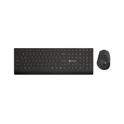 Natec Keyboard and Mouse | Stringray 2 | Keyboard and Mouse Set | Wireless | US | Black