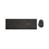 Natec Keyboard and Mouse | Stringray 2 | Keyboard and Mouse Set | Wireless | US | Black