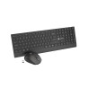 Natec Keyboard and Mouse | Stringray 2 | Keyboard and Mouse Set | Wireless | US | Black