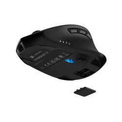 Natec Keyboard and Mouse | Stringray 2 | Keyboard and Mouse Set | Wireless | US | Black