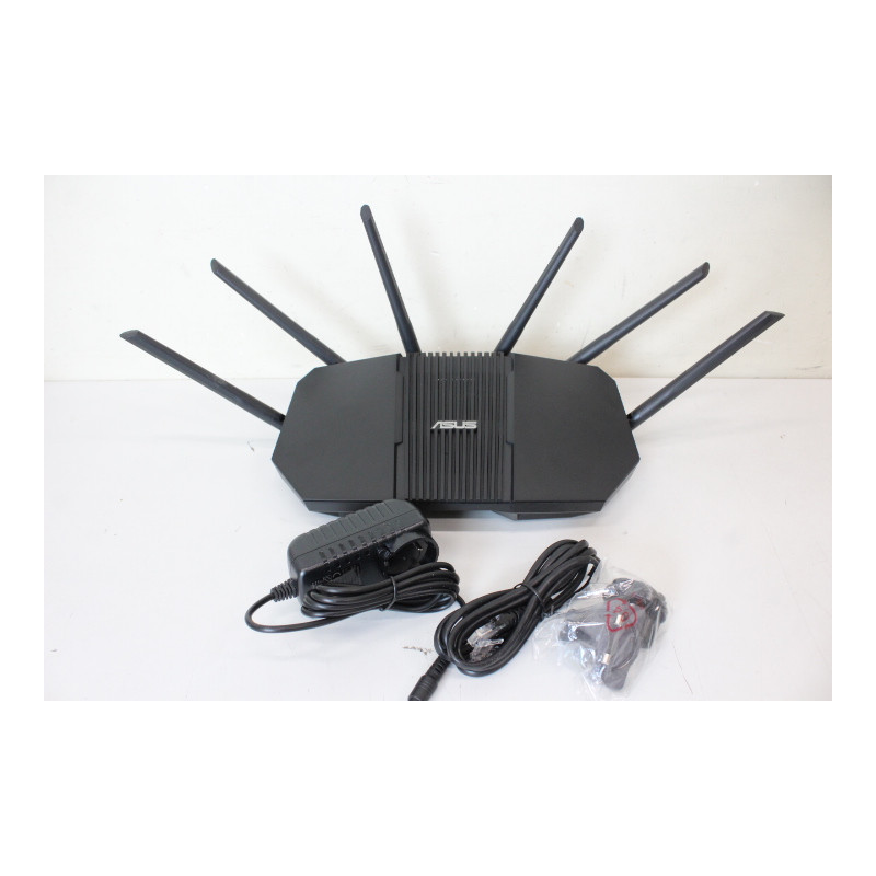 SALE OUT. Asus RT-BE90U Tri-band WiFi 7 Router, EU+UK | Asus BE9400 Tri-band WiFi 7 AiMesh Extendable Router | RT-BE90U | 802.11