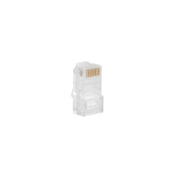 Lanberg Plug RJ45 CAT.5E UTP plug 8P8C, 100 pcs | PLU-5000 | Transparent