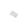 Lanberg Plug RJ45 CAT.5E UTP plug 8P8C, 100 pcs | PLU-5000 | Transparent