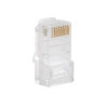 Lanberg Plug RJ45 CAT.5E UTP plug 8P8C, 100 pcs | PLU-5000 | Transparent