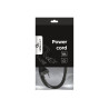 Cablexpert | Power cord (C7), VDE approved | Black | CEE 7/16 to C7