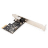 Digitus | Gigabit Ethernet PCI Express Card 32-bit, low profile bracket, Realtek RTL8111H | DN-10130-1