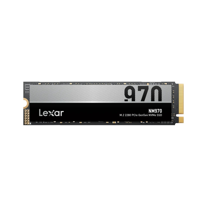 Lexar SSD | NM970 | 512 GB | SSD form factor M.2 2280 | Solid-state drive interface PCIe Gen 5X4 | Read speed 9900 MB/s | Write 
