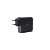 Acer 100W PD GaN Charger, 3 x USB C and 1 x USB A, EU Plug, 100W USB-C cable, Black, Retail Pack