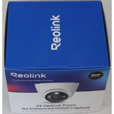 SALE OUT. Reolink P434 4K Security IP Camera with Color Night Vision, White | Reolink | 4K Security IP Camera with Color Night V