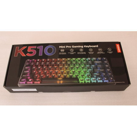 SALE OUT. Lenovo Legion K510 Mini Pro | Gaming Keyboard | Wired | US English | DEMO