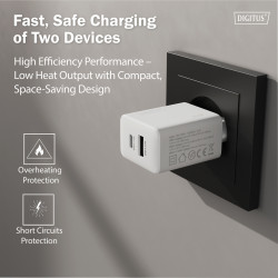 Digitus | Battery charger, 20W | DA-10300